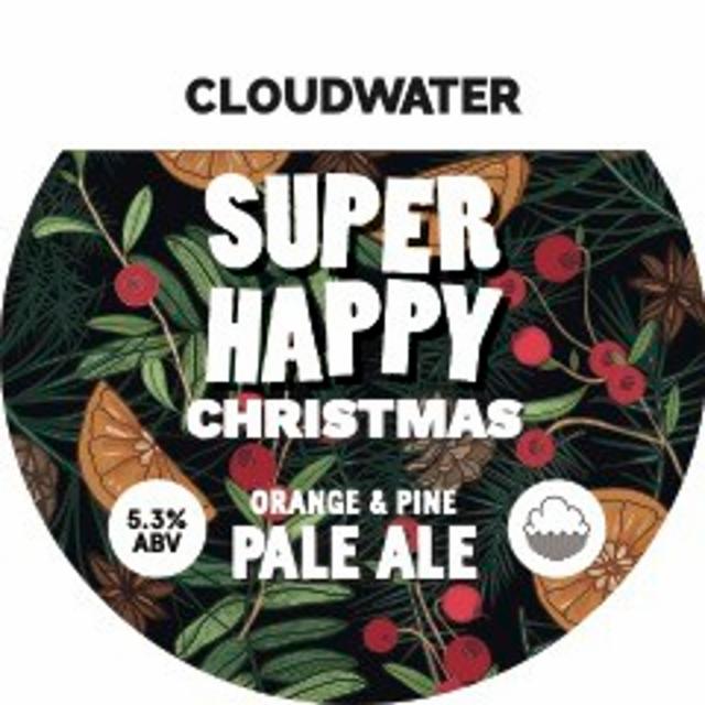 Super Happy Christmas 5.3%, Cloudwater Brew Co., England