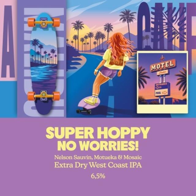 Super Hoppy No Worries 6.5%, Browar Artezan, Poland