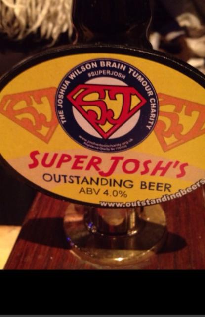 Super Josh's Outstanding Beer 4.0%, The Outstanding Brewing Co., England