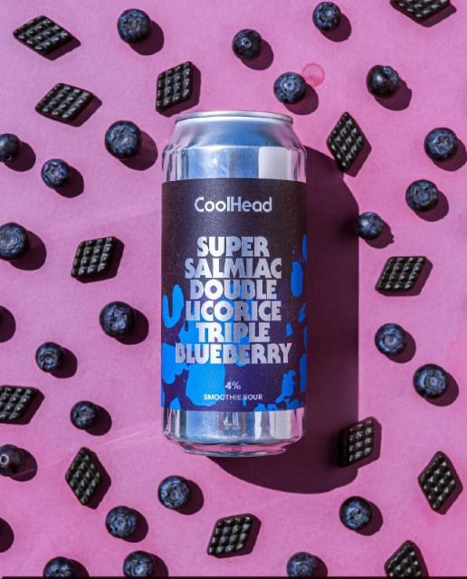 Super Salmiac Double Licorice Triple Blueberry 4.0%, CoolHead Brew, Finland