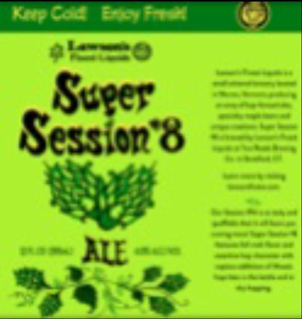 Super Session #8 4.8%, Lawson's Finest Liquids, United States