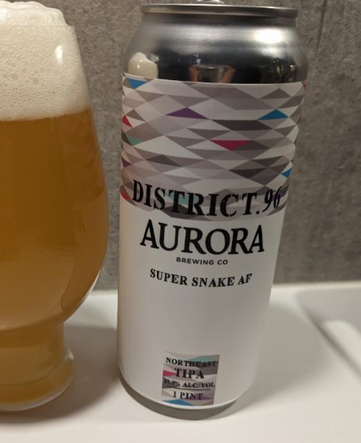 Super Snake AF 10.0%, District 96 Beer Factory, United States