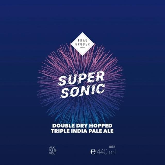 Super Sonic 2022 9.8%, FrauGruber Brewing, Germany