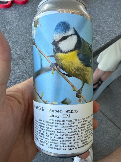 Super Sunny 6.5%, DosKiwis Brewing, Spain