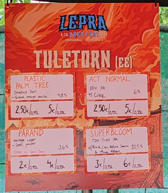 Superbloom 10.5%, Tuletorn Brewing, Estonia