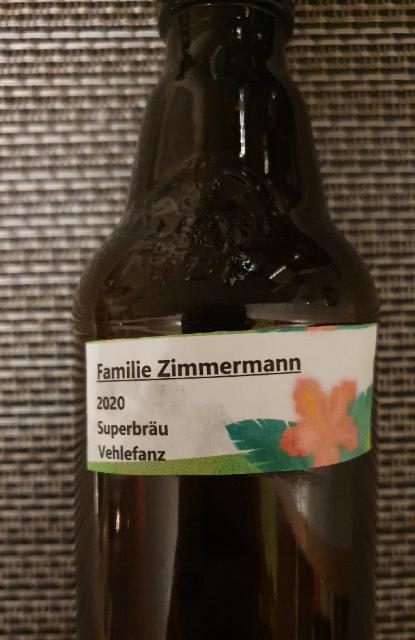 Superbräu Vehlefanz 2020 4.7%, Maulwurfgartenbrauerei, Germany