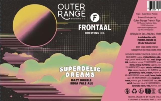 Superdelic Dreams 8.0%, Outer Range Brewing Co. (France), France