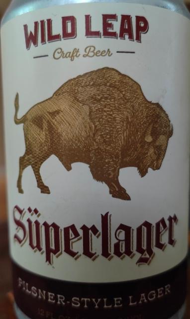 Superlager 4.2%, Wild Leap Brew Co., United States