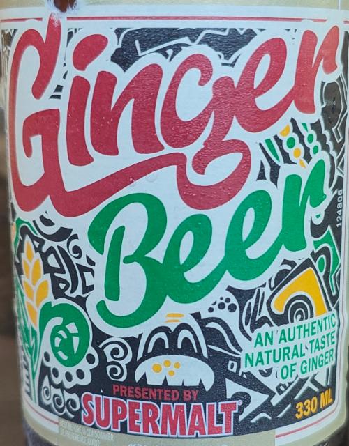 Supermalt Ginger Beer 0.0%, Royal Unibrew, Denmark