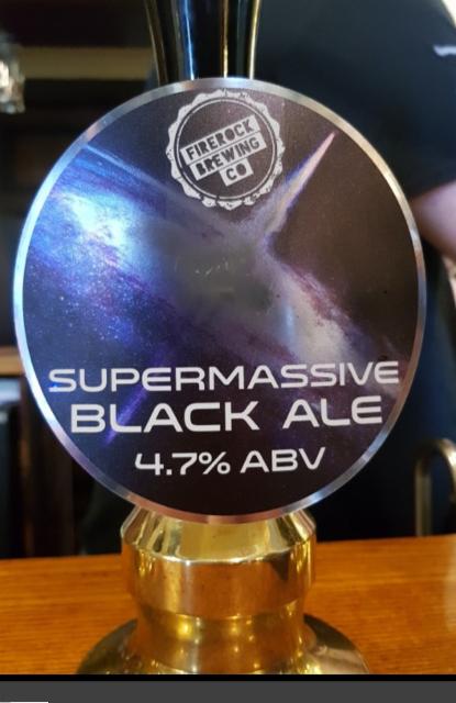 Supermassive Black Ale 4.7%, Firerock Brewing Co, England