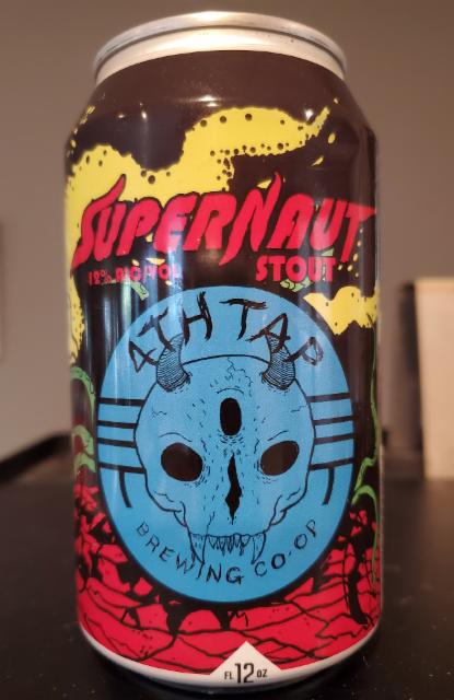 Supernaut 12.0%, 4th Tap Brewing Co-Op, United States