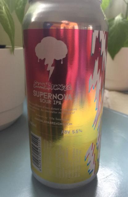 Supernova Sour IPA 5.5%, Salama Brewing Company, Finland