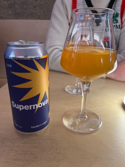 Supernova Modern Lager 4.8%, Vaat, Estonia