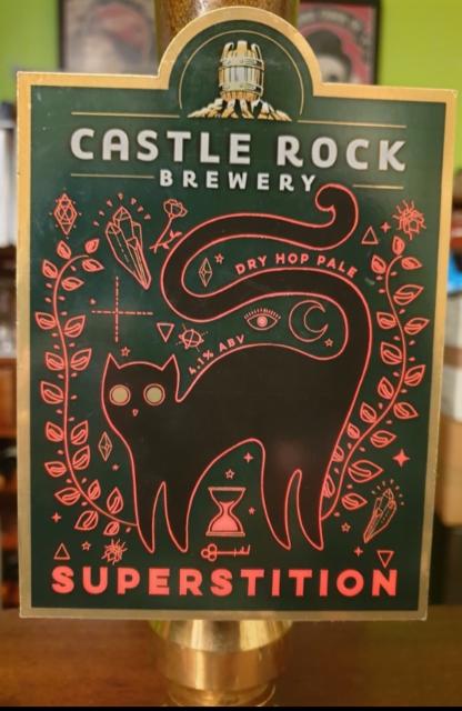 Superstition 4.1%, Castle Rock Brewery, England