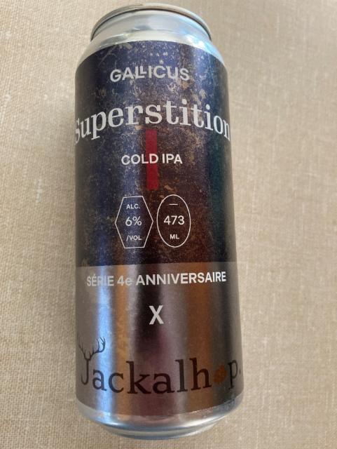 Superstition 6.0%, Brasserie Artisanale Gallicus, Canada