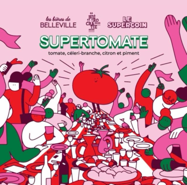 Supertomate, Les Bières De Belleville