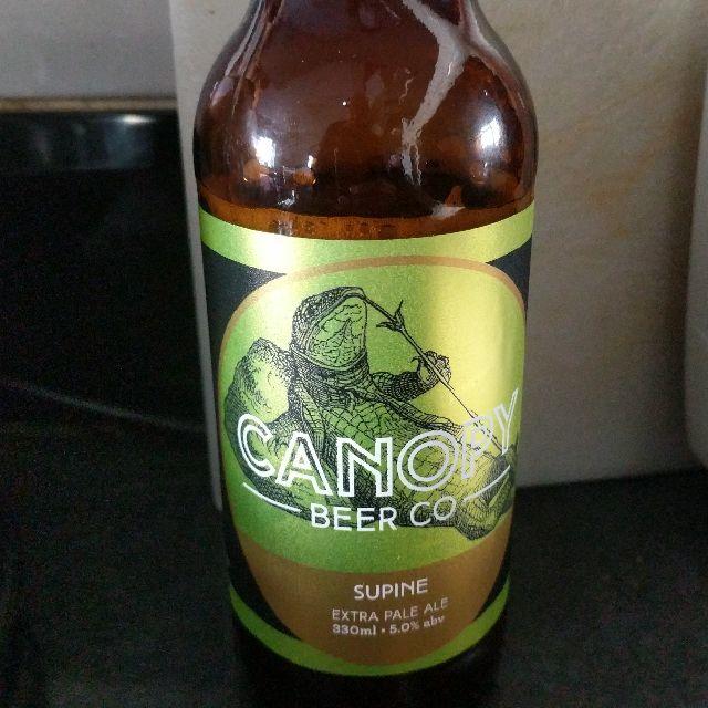 Supine Extra Pale Ale 5.0%, Canopy Beer Co, England