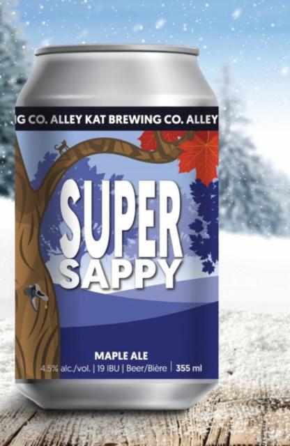 Supper Sappy 4.8%, Alley Kat Brewing Company, Canada