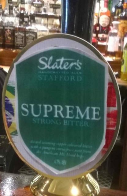 Supreme 4.7%, Slater's, England