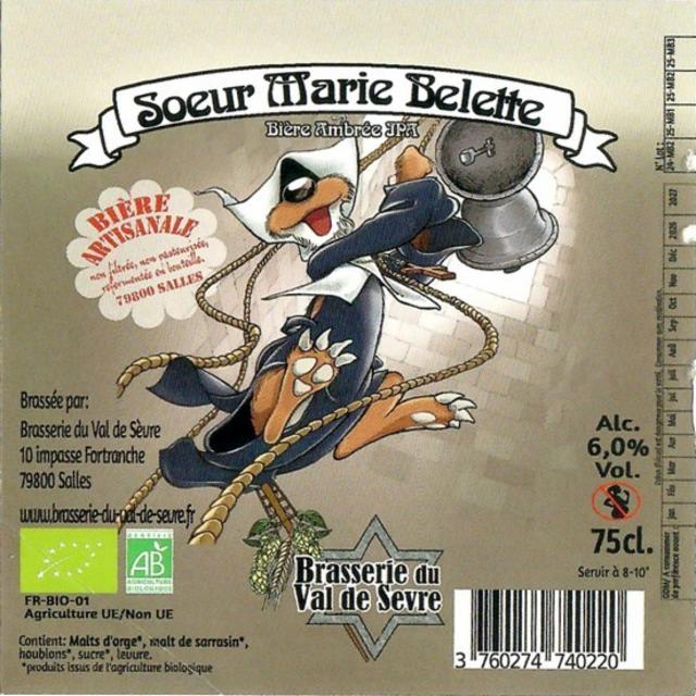 Sœur Marie Belette, Brasserie Du Val De Sèvre (La Belette)