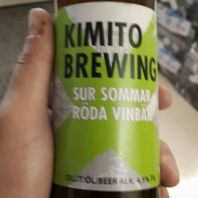 Sur Sommar Röda Vinbär 4.8%, Kimito Brewing, Finland