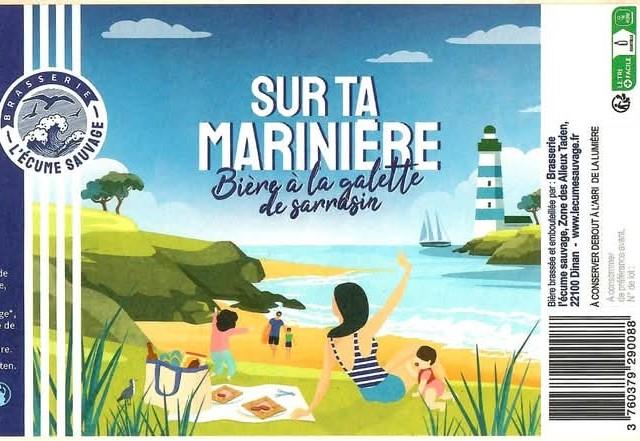Sur Ta Marinière, Brasserie L'Écume Sauvage