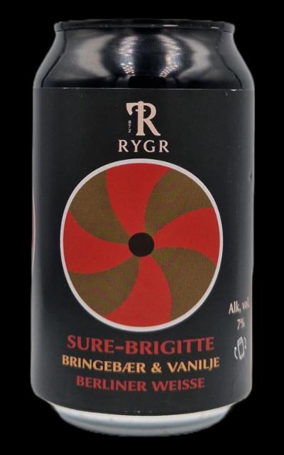 Sure-Brigitte Bringebær & Vanilje 7.0%, Rygr Brygghùs, Norway