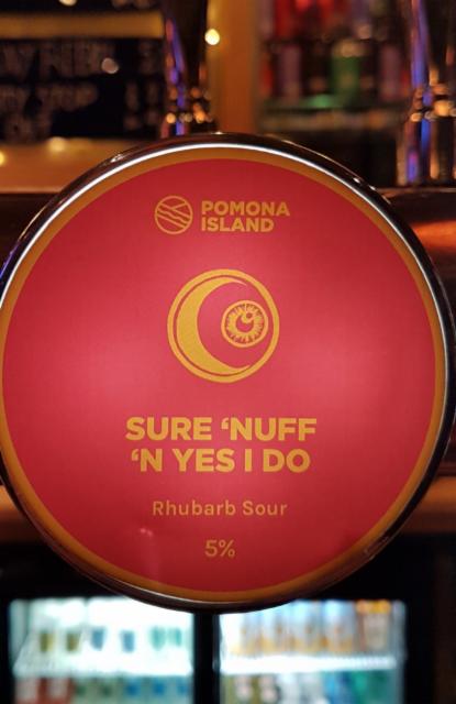 Sure 'Nuff N' Yes I Do 5.0%, Pomona Island Brew Co, England