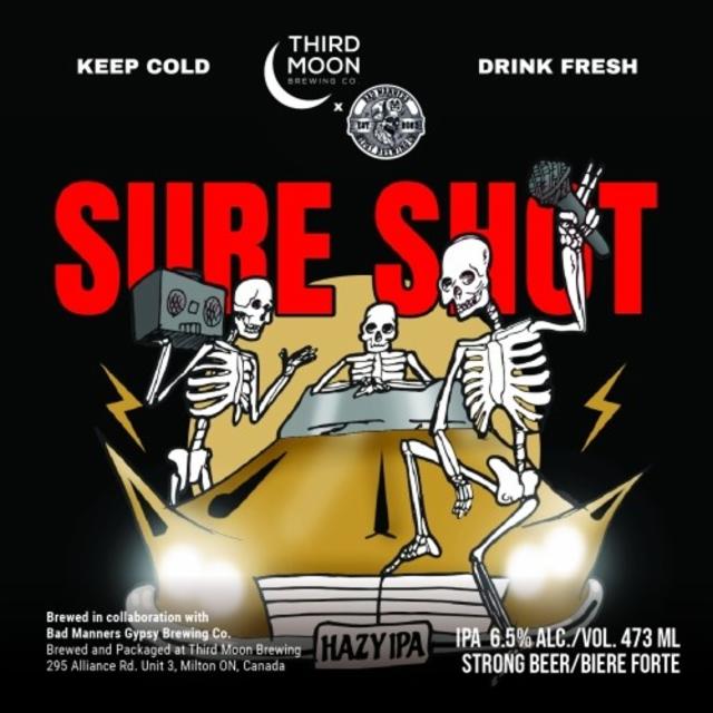 Sure Shot 6.5%, Third Moon Brewing Company, Canada