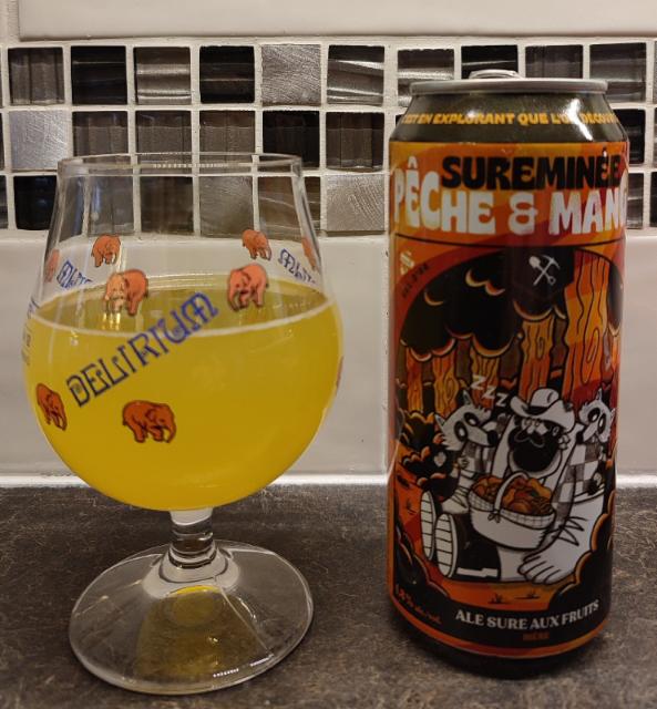 sureminee pêche et mangue 4.8%, Microbrasserie Le Prospecteur, Canada