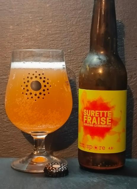 surette fraise, Brasserie Spore