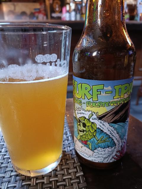 Surf IPA - Lobos Fuerteventura 6.5%, Agüita! Cerveza Artesanal, Spain