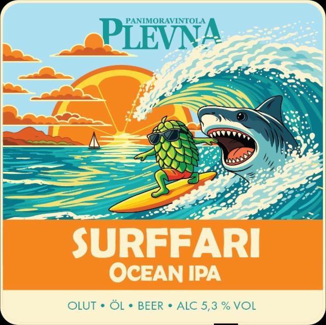 Surffari Ocean IPA, Plevna / Koskipanimo
