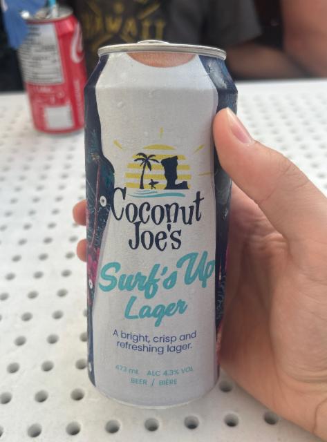 Surf's Up Lager, Three Sheets Brewing