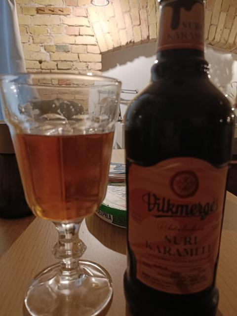 Sūri Karamelė 5.0%, Vilkmergės Alus, Lithuania