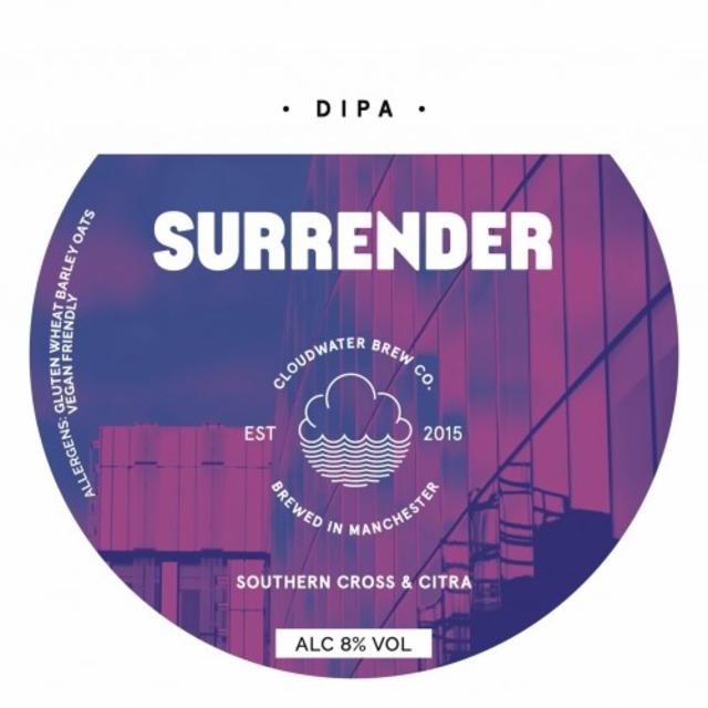 Surrender 8.0%, Cloudwater Brew Co., England
