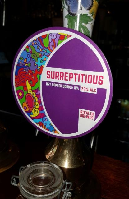 Surreptitious 7.3%, Stealth Brew, England
