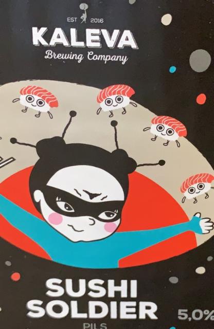 Sushi Soldier 5.0%, Kaleva Brewing Company, Finland