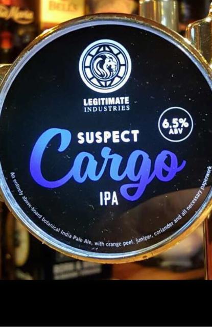 Suspect Cargo 6.5%, LegitimateIndustries, England