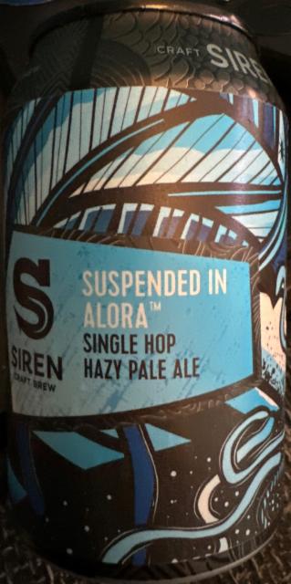 Suspended In Alora 4.0%, Siren Craft Brew, England