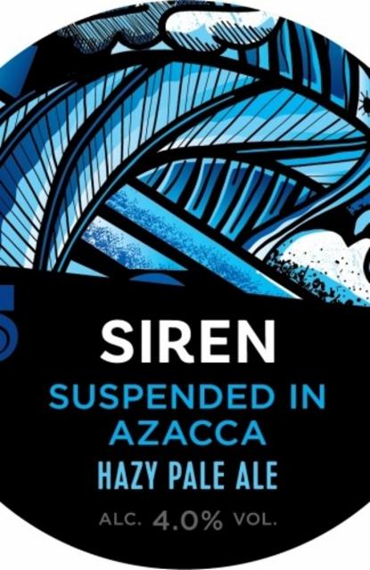 Suspended In Azacca 4.0%, Siren Craft Brew, England