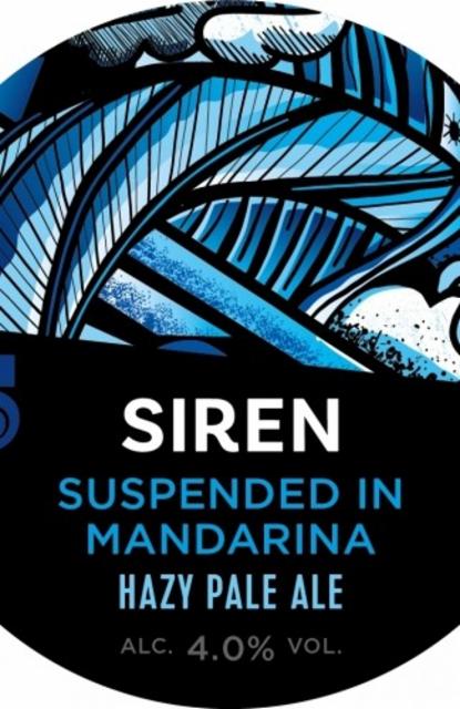 Suspended In Mandarina 4.0%, Siren Craft Brew, England