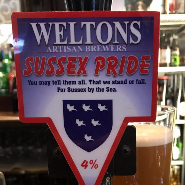 Sussex Pride 4.0%, Weltons Brewery Ltd, England