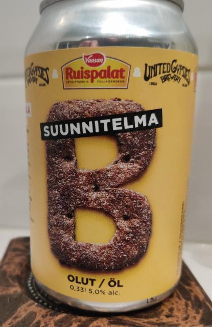 Suunnitelma B 5.0%, United Gypsies (UG) Brewery, Finland
