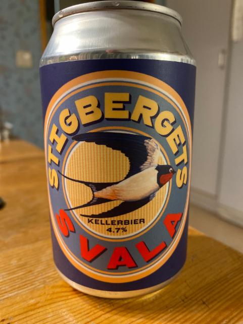 Svala 4.7%, Stigbergets Bryggeri, Sweden