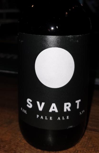 Svart Pale Ale 5.5%, Olaf Brewing, Finland