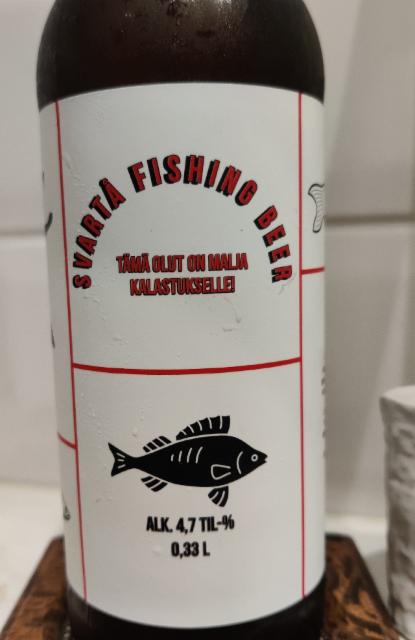 Svartå Fishing Beer 4.7%, United Gypsies (UG) Brewery, Finland