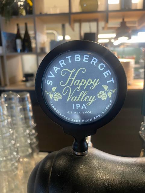 Svartberget Happy Valley IPA 6.5%, Svartbergets Fjällbryggeri, Sweden