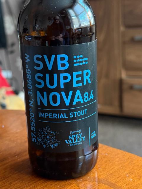 SVB Super Nova 8.4%, Spey Valley Brewery, Scotland