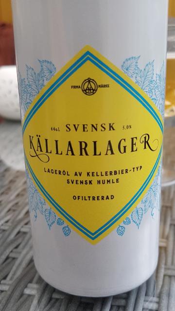 Svensk Källarlager 5.0%, Östersunds Nya Ångbryggeri, Sweden